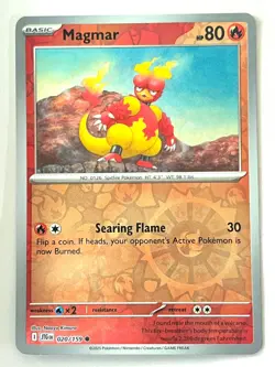 Magmar 020/159 Reverse Holo Journey Together Pokemon TCG Pack Fresh Near Mint NM - Image 3