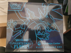 Phantasmal Flames Pokemon Center Exclusive Elite Trainer Box ETB Sealed In Hand - Image 1