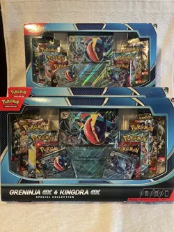 Pokemon TCG Greninja EX and Kingdra EX Special Collection - Image 1