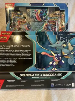 Pokemon TCG Greninja EX and Kingdra EX Special Collection - Image 2
