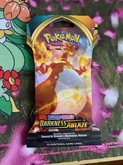 Pokemon TCG: Darkness Ablaze | Sleeved Booster Pack - Image 1
