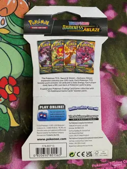 Pokemon TCG: Darkness Ablaze | Sleeved Booster Pack - Image 2