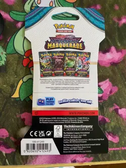 Pokemon TCG Twilight Masquerade Sleeved Booster Pack - Image 2