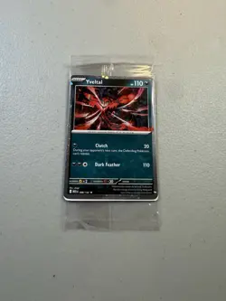 Sealed Yveltal 088/132 Reverse Holo Mega Evolution Pokemon GAMESTOP PROMO - Image 1