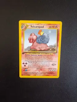 Carte Pokemon Volcaropod 33/64 Edition 1 neo revelation wizards FR Exc - Image 1