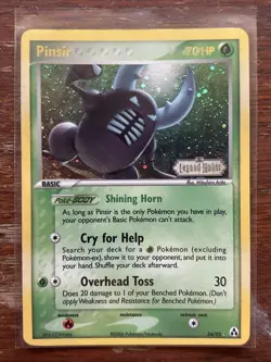 Pinsir 24/92 Legend Maker Stamped Reverse Holo Rare Pokemon *NICE* - Image 1