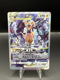 Zeraora VSTAR - GG43/GG70 - Crown Zenith Galarian Gallery - Holo NM Pokemon TCG - Image 1