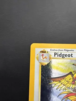 2000 POKEMON GAME BASE II #14/130 PIDGEOT-HOLO RARE WOTC VINTAGE - Image 3