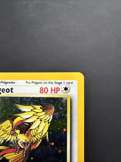 2000 POKEMON GAME BASE II #14/130 PIDGEOT-HOLO RARE WOTC VINTAGE - Image 4