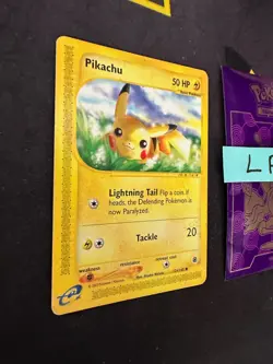 Pokemon TCG Pikachu 124/165 Expedition Base Set 2002 237 💎LP💎 - Image 2