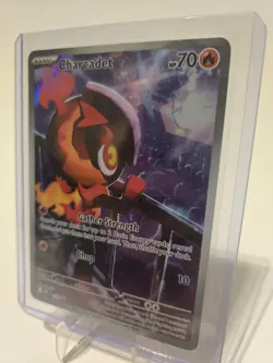 [NM] Pokemon Phantasmal Flames Elite Trainer Box Promo Charcadet 022 - Image 3