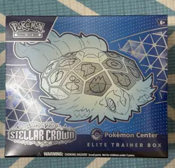 Pokemon TCG Scarlet & Violet Stellar Crown Pokemon Center ETB Elite Trainer Box - Image 1