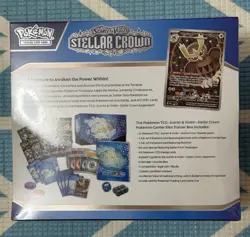 Pokemon TCG Scarlet & Violet Stellar Crown Pokemon Center ETB Elite Trainer Box - Image 2