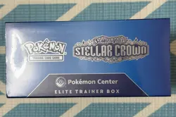 Pokemon TCG Scarlet & Violet Stellar Crown Pokemon Center ETB Elite Trainer Box - Image 4