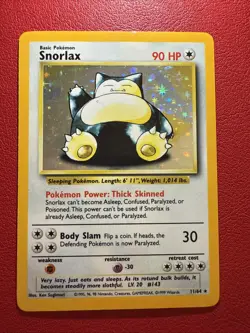 Pokemon - Snorlax - Unlimited - 11/64 - No Symbol - MP/LP - Jungle - HOLO - Image 1