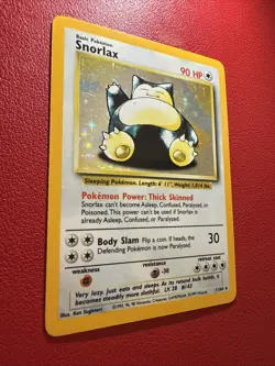 Pokemon - Snorlax - Unlimited - 11/64 - No Symbol - MP/LP - Jungle - HOLO - Image 2