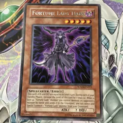 Yu-Gi-Oh Card: Fortune Lady Dark SOVR-EN011 RARE LP - Image 1