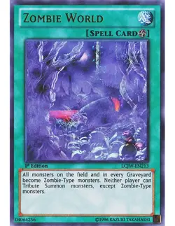 Yugioh - Zombie World (Ultra Rare) (1st Edition) - LCJW-EN213 P - Image 1