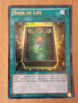 YuGiOh Book of Life LCJW-EN211 1st Edition See Pictures - Image 1