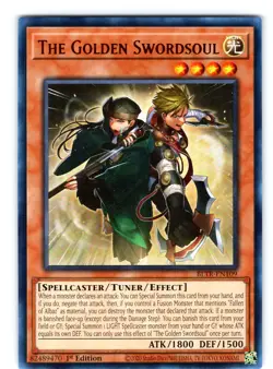 The Golden Swordsoul Ultra Rare 1st Edition BLTR-EN109 LP - Image 1