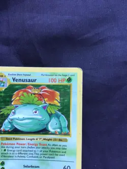 Pokemon Cards: Base Set Shadowless Rare Holo: Venusaur 15/102 - Image 4