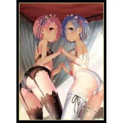 Re:Zero - Starting Life in Another World lingerie Rem Ram Card Sleeve Protector - Image 1