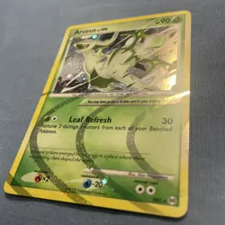 Pokemon TCG Arceus Grass AR2 Holo Rare Card LP Condition - Image 3