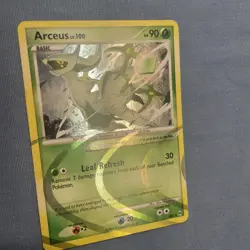 Pokemon TCG Arceus Grass AR2 Holo Rare Card LP Condition - Image 5
