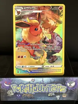 Pokemon Card Flareon TG01/TG30 Brilliant Stars Trainer Gallery Near Mint - Image 1