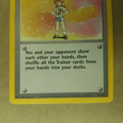 LASS - Base Set - 75/102 - Rare Trainer - Pokemon Card - Unlimited - HP - Image 3