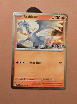 PTCG Reshiram (Stellar Crown Stamped) x1 Near Mint Promo card - Image 1