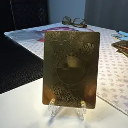Mew VMAX Fan Art Display Card Gold Foil Hp310 Cross Fusion Strike💥💥💥 - Image 2