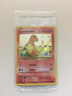Pokemon Charmander Holo Card #9/108 Toys R Us 2016 Unplayed Sealed CHARMANDER - Image 2