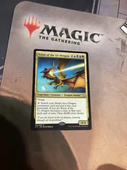 Scion of the Ur-Dragon - Light Play MTG Commander 2017 - Image 1