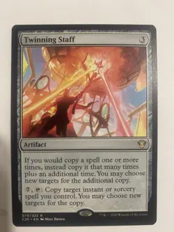Twinning Staff - #70 [Commander 2020] - Magic - MTG - Cards - NM - Image 1