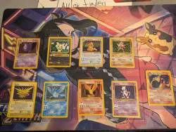 Vintage Pokemon Cards Lot of 9 Base Set WOTC Holo Rare Black Star Promo - Image 1
