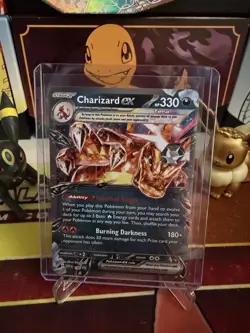 Charizard ex 196 Sv: Scarlet & Violet Promo Cards Holo NM - Image 3