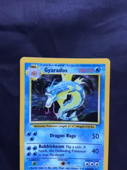 Pokemon Cards: Base Set Rare Holo: Gyarados 6/102 - Image 2