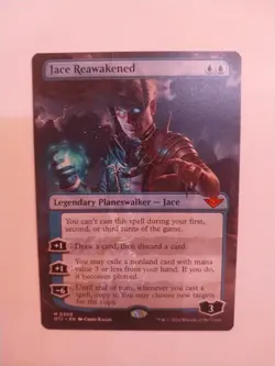 x1 Jace Reawakened OTJ MTG 306 MYTHIC BORDERLESS M/NM 1x - Image 1