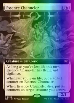 MTG Magic the Gathering Essence Channeler (356/427) Bloomburrow LP FOIL - Image 1