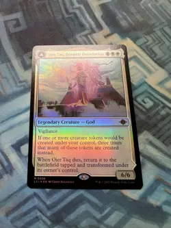 MTG Foil Ojer Taq, Deepest Foundation NM Unplayed The Lost Caverns of Ixalan - Image 2