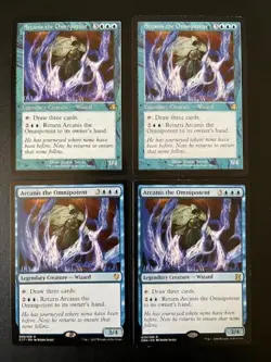 MTG- Arcanis the Omnipotent x4 - Image 1