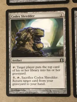 Codex Shredder X4 Return To Ravnica Ex Condition See Front/back Pics - Image 3