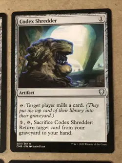 Codex Shredder X4 Return To Ravnica Ex Condition See Front/back Pics - Image 4