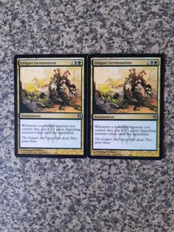 MTG - 2 x Golgari Germination - Duel Decks: Izzet vs Golgari - Image 1