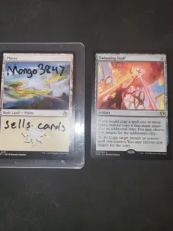 MTG Twinning Staff Commander 2020 Regular NM/EX - Image 3