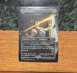 MTG Totec's Spear - Shadowspear - Nonfoil, NM-Mint, English Secret Lair Drop - Image 1