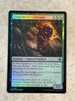 MTG NM Corpseberry Cultivator Foil [Bloomburrow] - Image 1