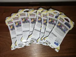 Pokemon (8) Assorted Silver Tempest Sleeved Packs - Image 2