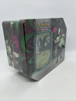 Pokemon TCG: Paldea Partners Meowscarada EX Tin - 5 Packs, Promos - Image 2